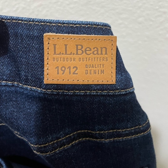 LL Bean BeanFlex women’s jeans 14 P straight leg favorite fit - Picture 7 of 7